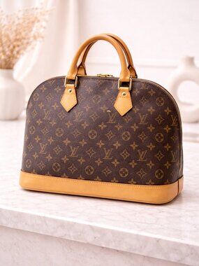 Louis Vuitton Alma Monogram Handbag | Authentic LV Alma PM Bag | Classic Luxury